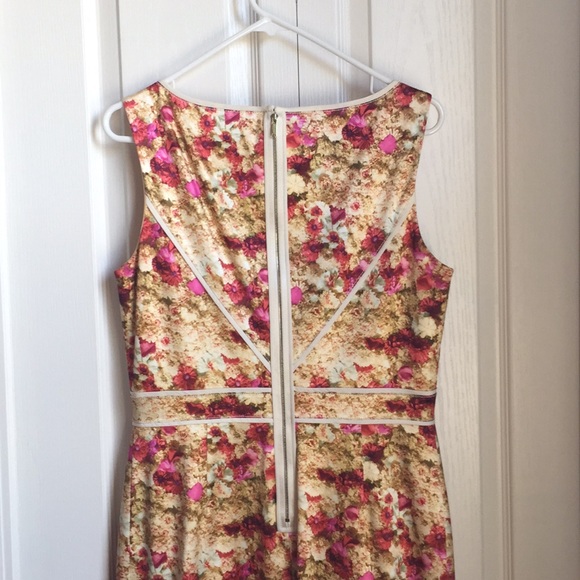 Zac Posen Floral Dress Size 12 - Picture 4 of 8